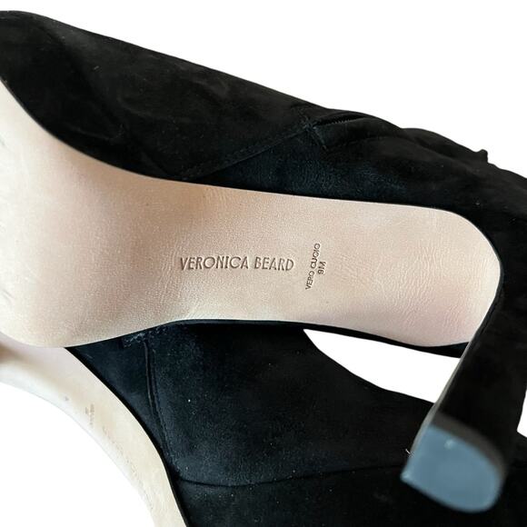 Veronica Beard Dali Suede Stiletto Heel Ankle Boot Bootie NEW Size 9.5 - Picture 8 of 10